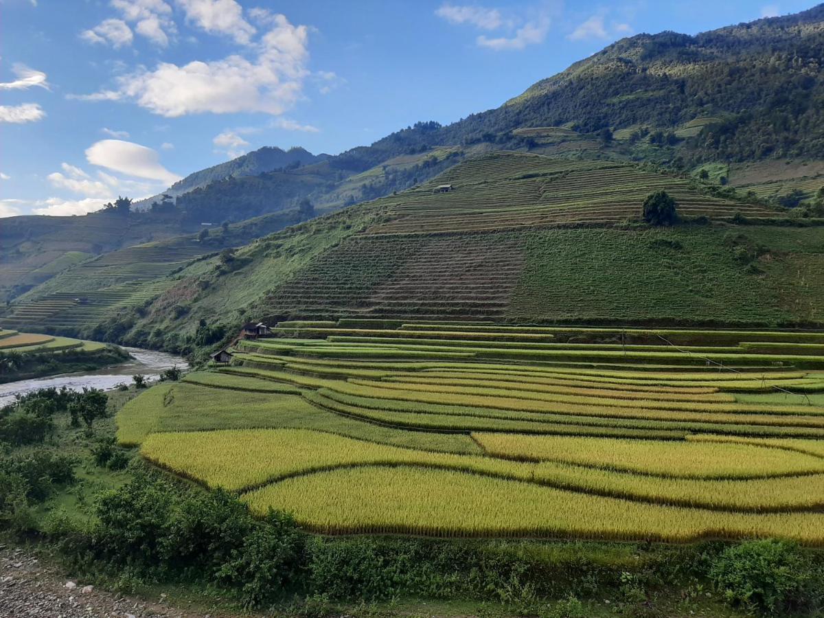 Dong Suoi H'Mong Homestay & Bungalow - Trek & Vegetarian Food Mu Cang Chai Екстериор снимка