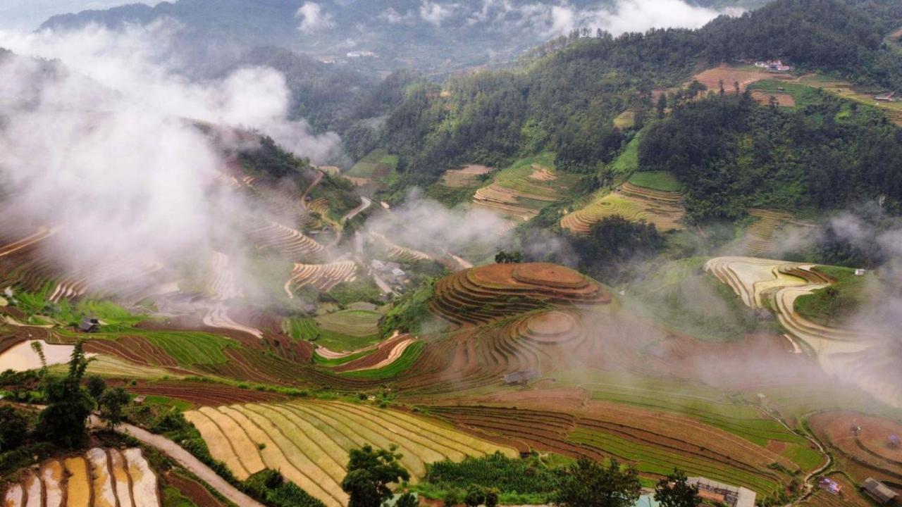 Dong Suoi H'Mong Homestay & Bungalow - Trek & Vegetarian Food Mu Cang Chai Екстериор снимка