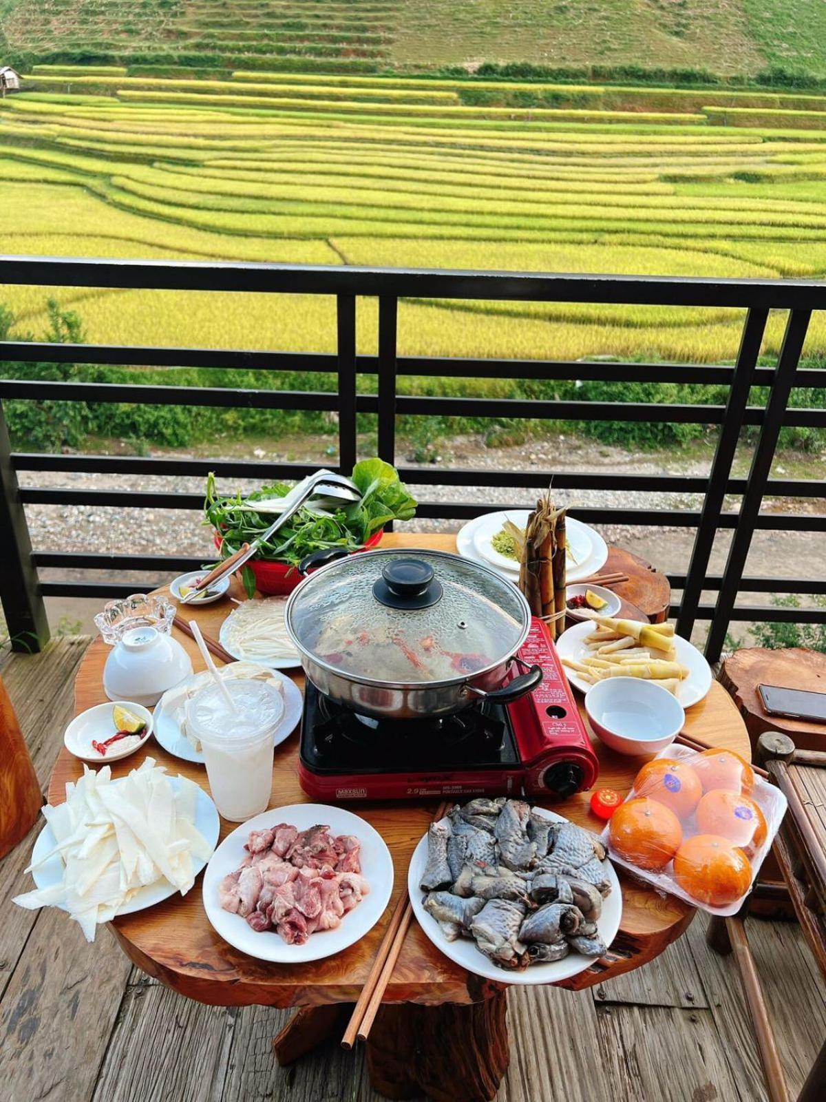Dong Suoi H'Mong Homestay & Bungalow - Trek & Vegetarian Food Mu Cang Chai Екстериор снимка
