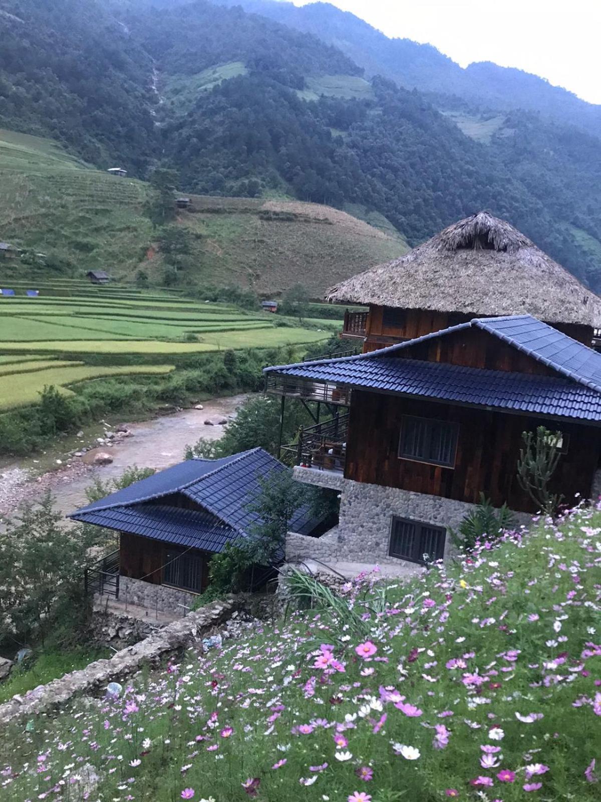 Dong Suoi H'Mong Homestay & Bungalow - Trek & Vegetarian Food Mu Cang Chai Екстериор снимка